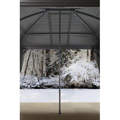 Sojag Winter Support Post Side Wall Plastic in Black/Brown | 0.5 H x 0.5 W x 118.5 D in | Wayfair 099-8164145