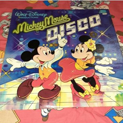 Disney Media | 1979 Disney Mickey Mouse Disco Record Vinyl Lp Vintage 1970s | Color: Black | Size: Os