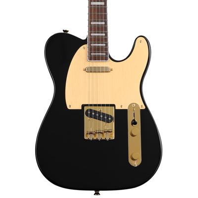 Squier 40th Anniversary Gold Edition Telecaster - Black