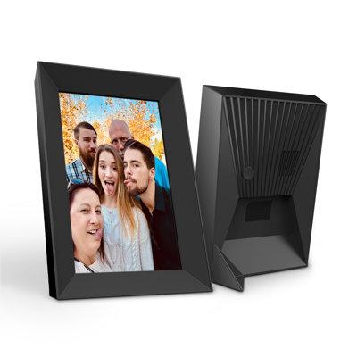 Eco4life 8" Wifi Digital Photo Frame Plastic in Black | 6 H x 8.75 W x 1 D in | Wayfair CPF826