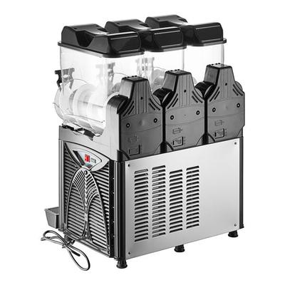 Carnival King Triple 2.6 Gallon Pourover Granita / Slushy / Frozen Beverage Dispenser - 120V