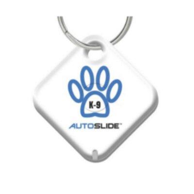 Autoslide AS0111RFIDPTW K9 Pet Tag in White | 0.15 H x 0.5 W x 0.5 D in | Wayfair