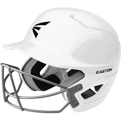Easton Alpha Fastpitch Tee Ball Batting Helmet with Softball Mask White