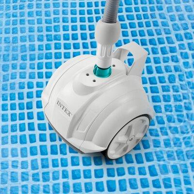 Intex 28007E Above Ground Swimming Pool Automatic Vacuum Cleaner w 1.5  Fitting in White | 12 H x 14 W x 14 D in | Wayfair