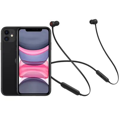 Simple Mobile Apple iPhone 11 + Beats Flex Wireless Headphones