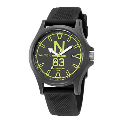 Java Sea Textured Silicone 3-Hand Watch