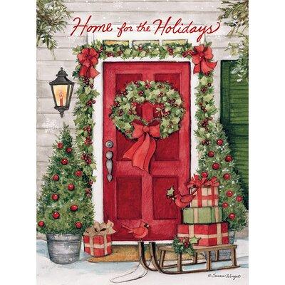The Holiday Aisle® Holiday Door Classic Christmas Cards | 6.5 H x 5 W x 1.25 D in | Wayfair CD52692457054961BA548846B98633B4