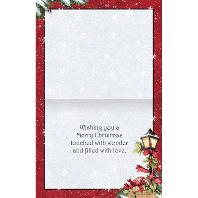 The Holiday Aisle® Hearts Come Home Boxed Christmas Cards, Linen | 5.9 H x 7.64 W x 1.5 D in | Wayfair 7E421231167842C5837278A747126541