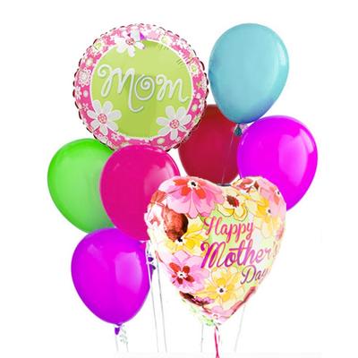 Send Flowers - Mother's Day Balloons Bunch