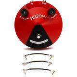Dunlop JDF2 Classic Fuzz Face Pedal with 3 Patch Cables