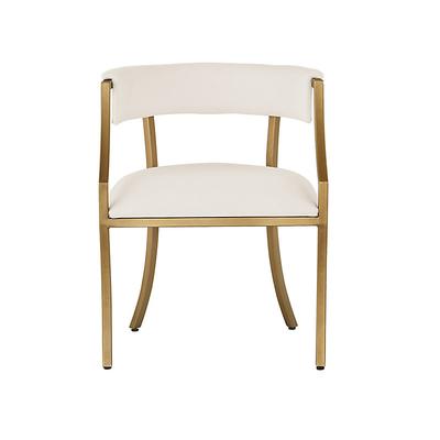 Set of 2 Ada Dining Chairs with Sandberg Parchment - Ballard Designs - Ballard Designs
