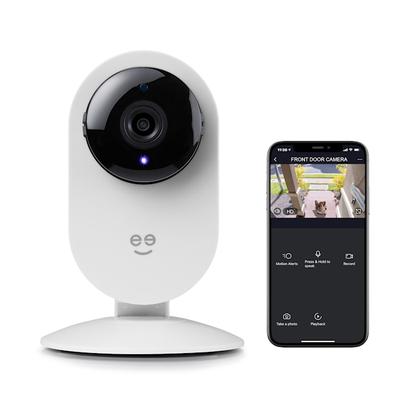 GLIMPSE HD 1080p Smart Wi-Fi Indoor Security Camera, .17 LB, White