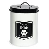 Gourmet Food Tin Pet by Park Life Designs in White