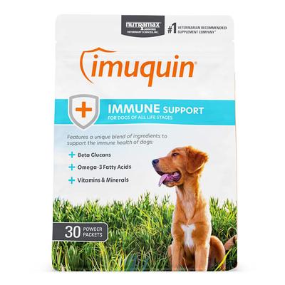 Imuquin Immune Health Supplement Powder for Dogs, Count of 30, .25 LB