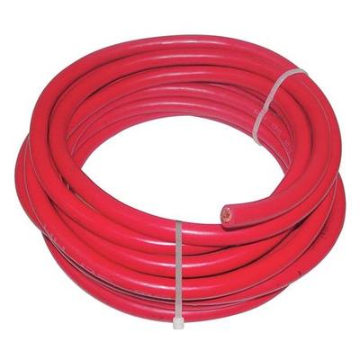 WESTWARD 19YE28 Welding Cable,2 AWG,25 ft.,Red,Rubber