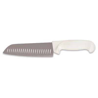 CRESTWARE KN61 Santoku Knife,Straight,7 in. L,White