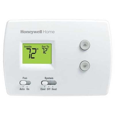HONEYWELL HOME TH3110D1008 Low Voltage Thermostat, 1 H 1 C, Hardwired/Battery,