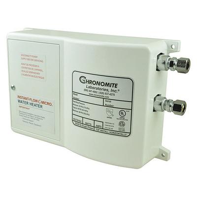 CHRONOMITE INSTANT-FLOW MICRO CM-40L/208 110F Electric Tankless Water Heater,