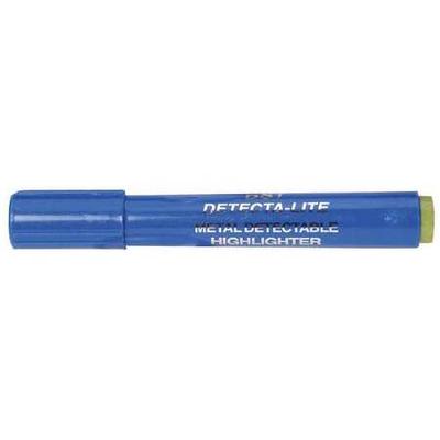 DETECTAPRO HLPENBL Metal Detectable Highlighter, Blue Color Family, 10 PK