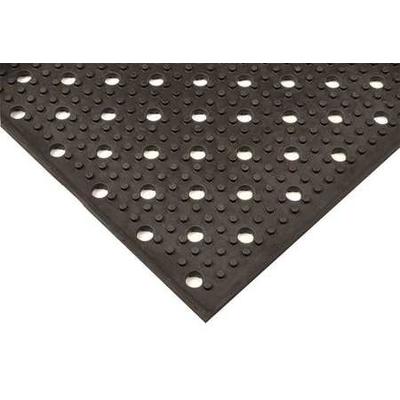 NOTRAX T23S0034BL Antifatigue Mat, 3 Ft W x 4 Ft L, 3/8 In Thick