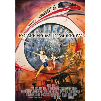 Posterazzi Escape From Tomorrow Movie Poster (11 X 17) - Item # MOVAB41735 Paper in Black/Blue/Orange | 17 H x 11 W in | Wayfair