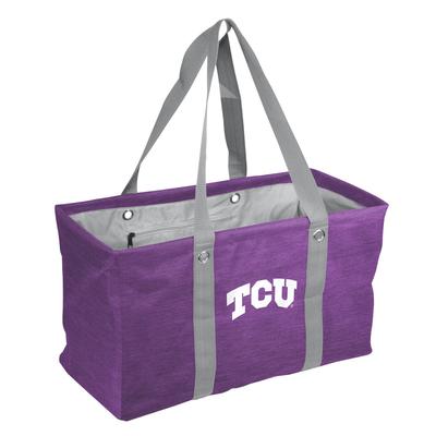 Tcu Crosshatch Picnic Caddy Bags by NCAA in Multi