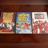 Disney Media | Disney’s High School Musical Set Of 3 Dvd's Encore And Extended Editions. | Color: Red/White | Size: Os