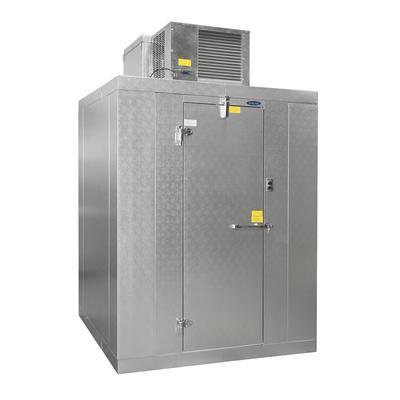 Norlake KLF87810-C Kold Locker Indoor Walk-In Freezer w/ Left Hinge Door - Top Mount Compressor, 8' x 10' x 8' 7