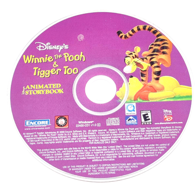 Disney Video Games & Consoles | Disney's Winnie The Pooh & Tigger Too Animated Storybook (Windows/Mac, 2003) | Color: Orange/Purple | Size: Os