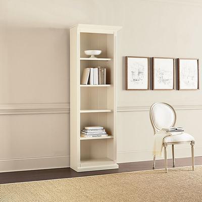 Tuscan Right Bookcase - Off White - Ballard Designs - Ballard Designs