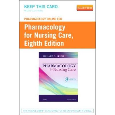 Pharmacology Online For Pharmacology For Nursing Care (User Guide, Access Code And Textbook Package)