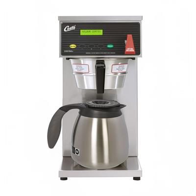 Curtis D60GT63A000 G3 Medium Volume Thermal Coffee Maker - Automatic, 9 gal/hr, 120/220v, 120-220V, Silver