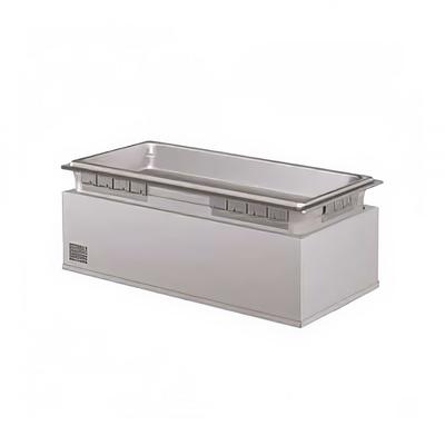 Hatco HWBI-FULD Drop-In Hot Food Well w/ (1) Full Size Pan Capacity, 120v, Insulated, With Drain, Stainless Steel