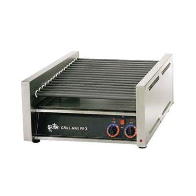 Star 45SCE Grill-Max 45 Hot Dog Roller Grill - Slanted Top, 120v, Stainless Steel