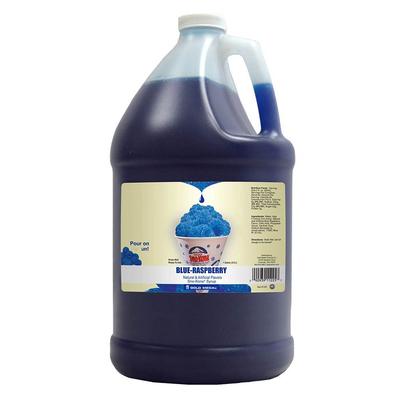 Gold Medal 1225 Blue Raspberry Snow Cone Syrup, Ready-To-Use, (4) 1 gal Jugs, (4) 1 Gallon Jugs