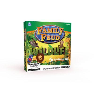 Imagination Games Family Feud Wildlife Zoo Edition Board Game | 10.5 H x 10.5 W x 2 D in | Wayfair 6511