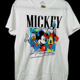 Disney Shirts | 90s Style Mickey And Friends Tshirt | Color: White | Size: S