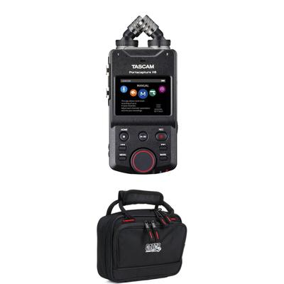 TASCAM Portacapture X6 High Resolution Adaptive Multi-recorder with Carry Bag