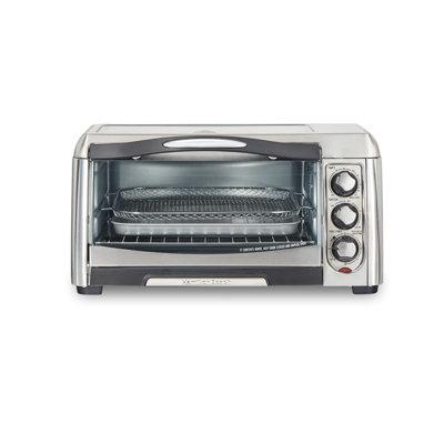 Hamilton Beach Sure-Crisp® Air Fry Toaster Oven Stainless Steel in Gray | 10.88 H x 18.81 W x 15.19 D in | Wayfair 31323