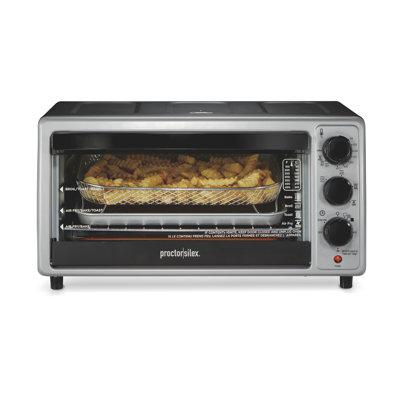 Proctor Silex Simply-crisp Air Fryer Toaster Oven 6 Slice Capacity in Black | Wayfair 31275