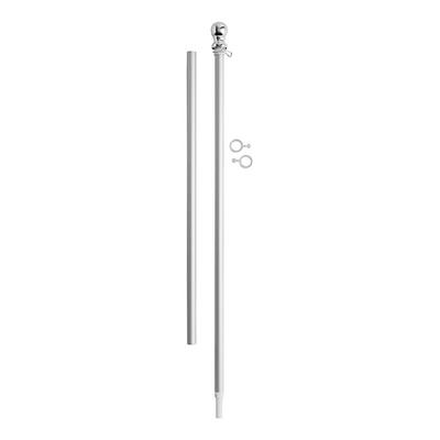 Valley Forge 6' 2-Piece Brushed Aluminum Flag Pole