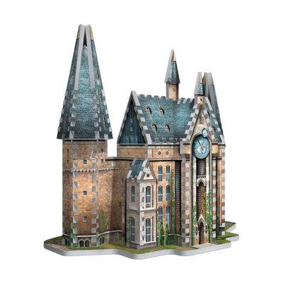 Wrebbit 420 Piece Harry Potter - Hogwarts - Clock Tower 3D Puzzle Set | 3 H x 12 W x 12 D in | Wayfair WRW3D-1013