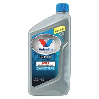 VALVOLINE 822390 Motor Oil,1 qt. Size,SAE 40 SAE Grade