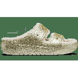 Crocs Stucco Classic Cozzzy Glitter Ii Sandal Shoes