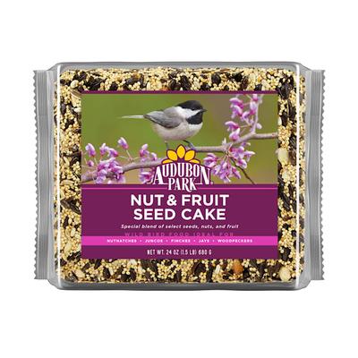 Nut & Fruit Seed Cake Wild Bird Food, 1.5 lbs.