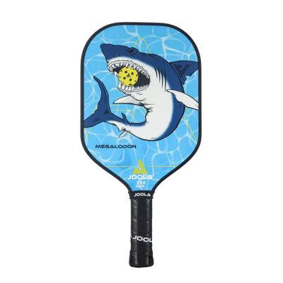 Joola USA JOOLA Pickleball Paddle - Megalodon Shark Edition - Youth Pickleball Paddle For Children in Blue | 15.75 H x 7.875 W x 0.47 D in | Wayfair