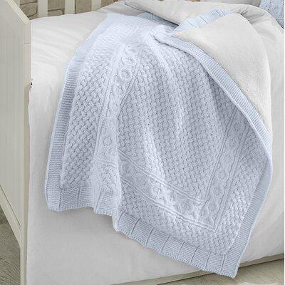 Greyleigh™ Baby & Kids Kingsley Wool Baby Blanket in Blue | 40 H x 34 W in | Wayfair 91008F53194C4DAD8EAD2CE1FD80759C