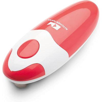 Kitchen Mama Auto Electric Can Opener Plastic in Red | 2.76 W x 1.97 D in | Wayfair CO1100-R