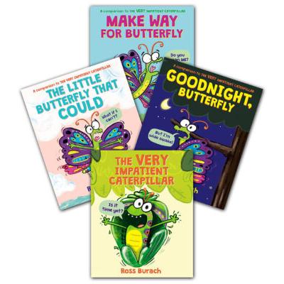 A Very Impatient Caterpillar Collection (4 Books) (Hardcover) - Ross Burach
