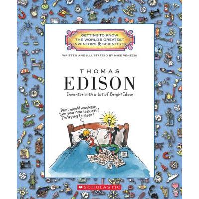 Thomas Edison (paperback) - by Mike Venezia